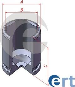 ERT 151534-C - Piston, brake caliper parts5.com