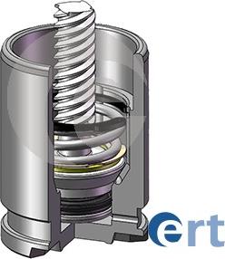 ERT 151171K - Émbolo, pinza del freno parts5.com