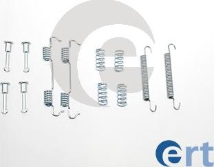 ERT 310016 - Tartozékkészlet, rögzítőfék pofa parts5.com