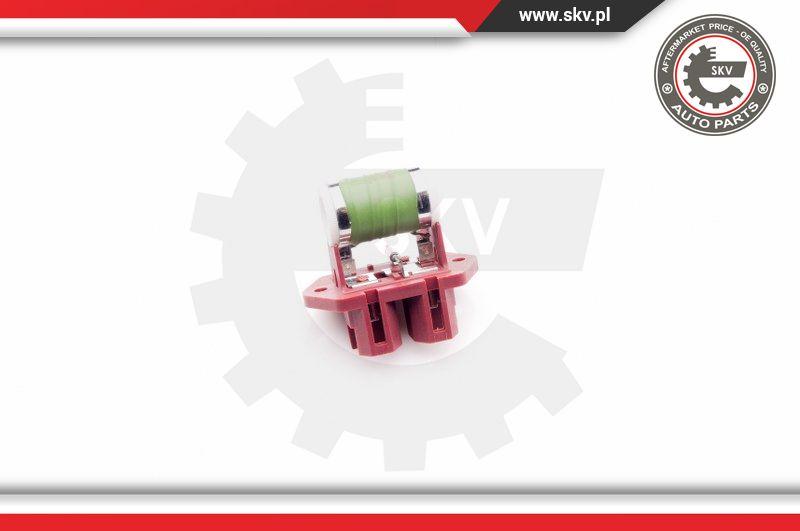 Esen SKV 94SKV018 - Resistor, interior blower parts5.com