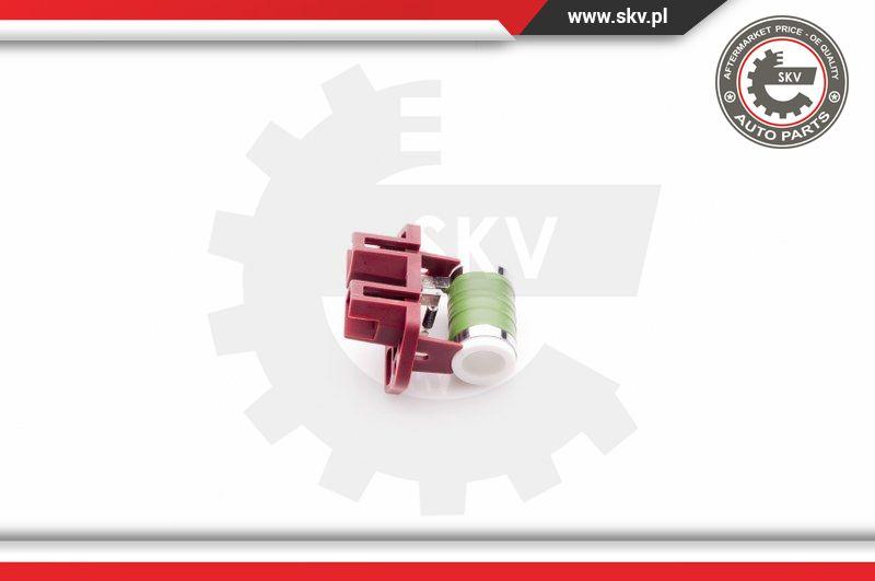 Esen SKV 94SKV018 - Resistor, interior blower parts5.com