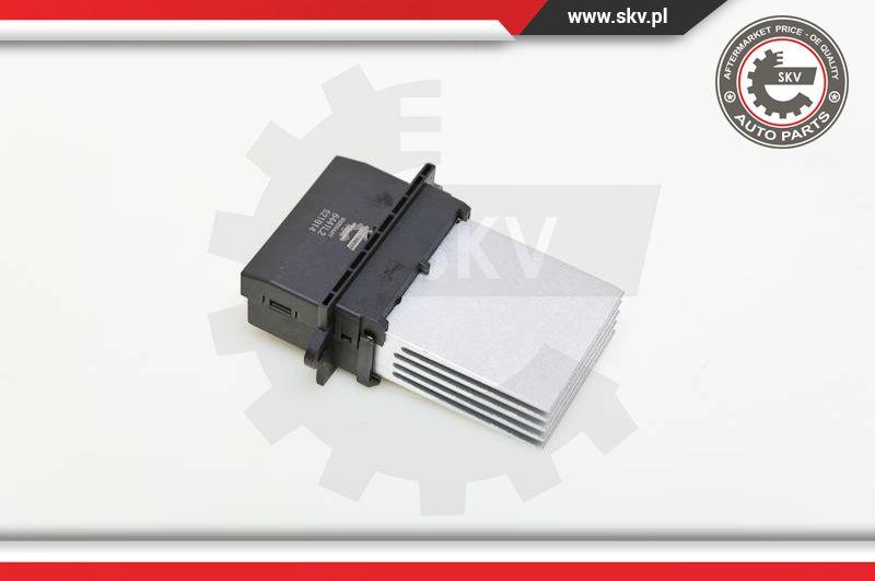 Esen SKV 95SKV003 - Resistor, interior blower parts5.com