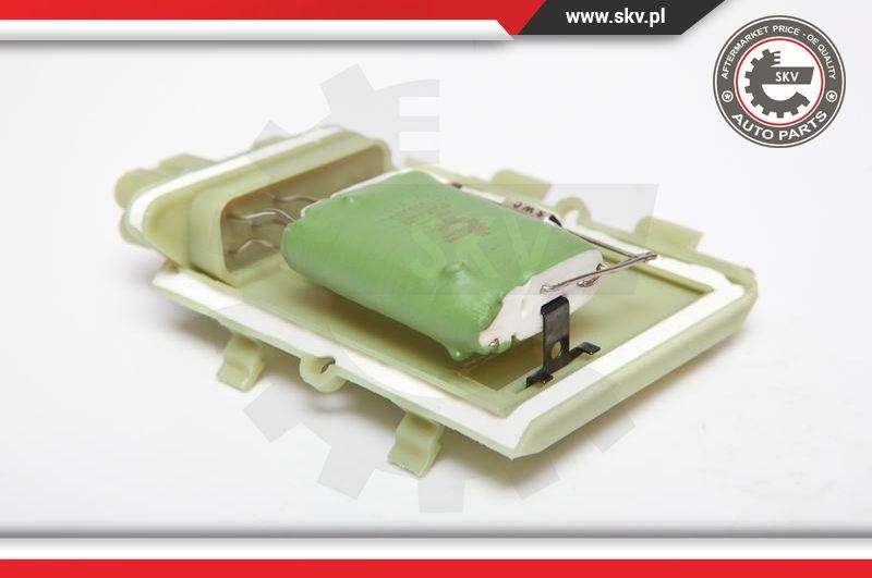 Esen SKV 95SKV020 - Resistor, interior blower parts5.com