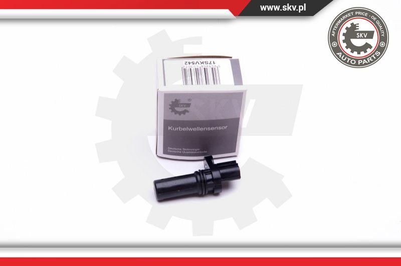 Esen SKV 17SKV542 - Sensor, crankshaft pulse parts5.com