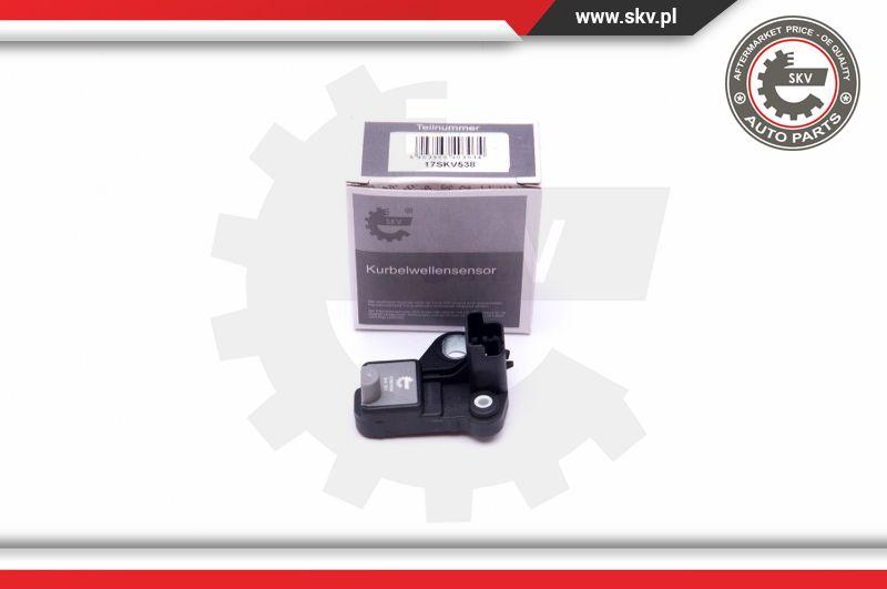 Esen SKV 17SKV538 - Generador de impulsos, cigüeñal parts5.com