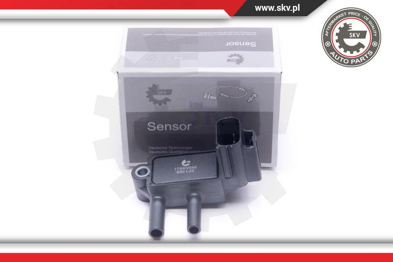 Esen SKV 17SKV649 - Senzor, presiune gaze evacuare parts5.com