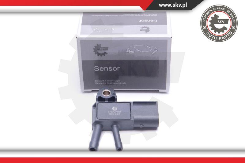 Esen SKV 17SKV661 - Sensor, presión gas de escape parts5.com