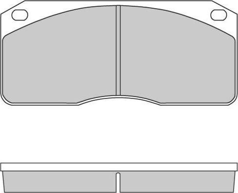 FOMAR Friction 55494881 - Komplet zavornih oblog, ploscne (kolutne) zavore parts5.com