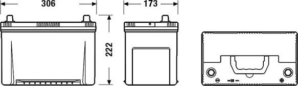 Exide EA954 - Akumulator parts5.com