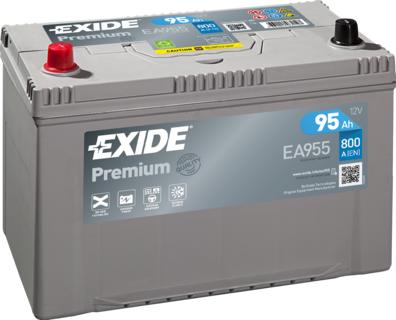 Exide EA955 - Starterbatterie parts5.com