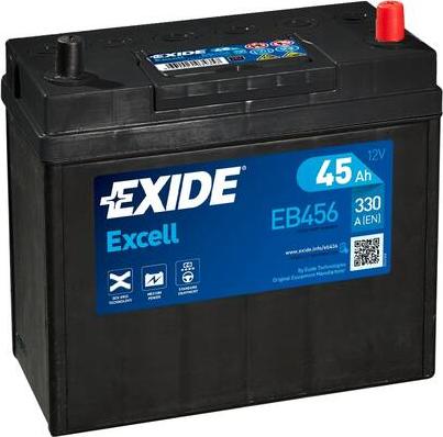 Exide EB456 - Batería de arranque parts5.com