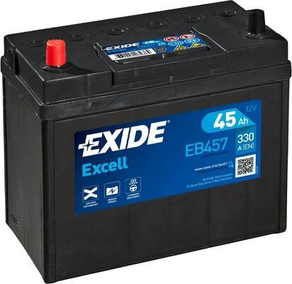 Exide EB457 - Żtartovacia batéria parts5.com