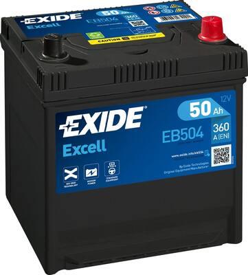 Exide EB504 - Baterie de pornire parts5.com