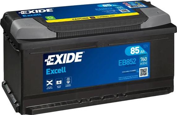 Exide EB852 - Starter Battery parts5.com