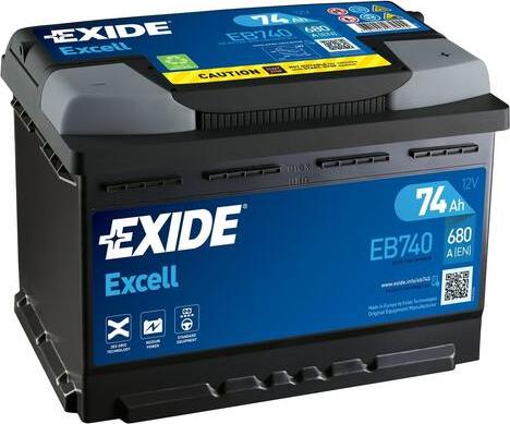 Exide EB740 - Batería de arranque parts5.com