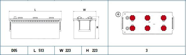 Exide EX1803 - Akumulator za zagon parts5.com