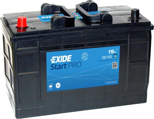Exide EG1101 - Batería de arranque parts5.com