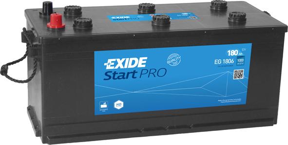 Exide EG1806 - Стартов акумулатор parts5.com