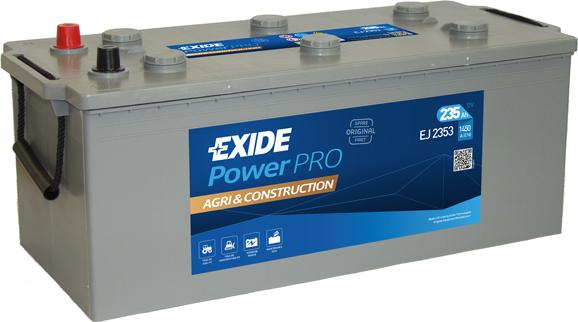 Exide EJ2353 - Starter Battery parts5.com