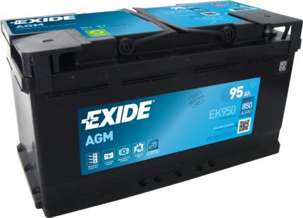 Exide EK950 - Batería de arranque parts5.com