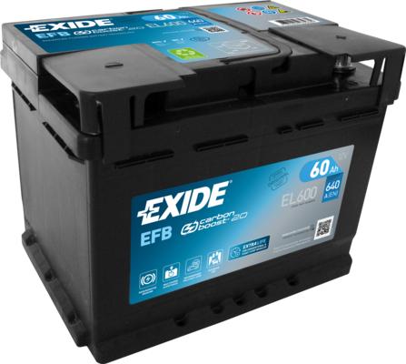 Exide EL600 - Batería de arranque parts5.com