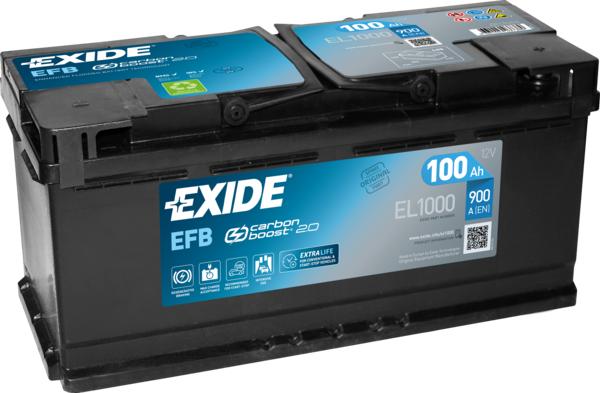 Exide EL1000 - Baterie de pornire parts5.com