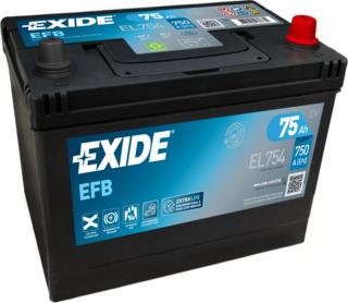 Exide EL754 - Batería de arranque parts5.com