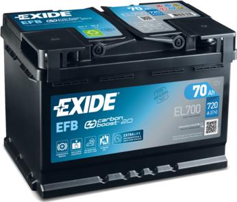 Exide EL700 - Batería de arranque parts5.com