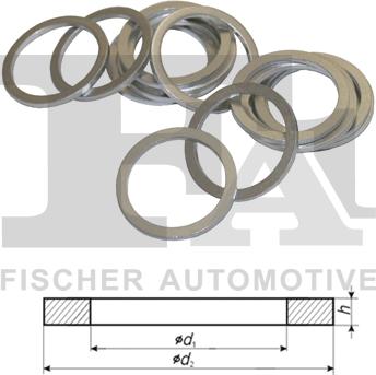 FA1 372.980.010 - Seal Ring, oil drain plug parts5.com