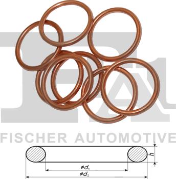 FA1 253.550.100 - Brtveni prsten, vijak za ispuštanje ulja parts5.com