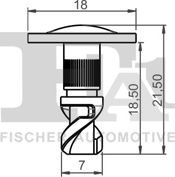 FA1 11-40094.10 - Clips, acoperire decorativa si protectie parts5.com