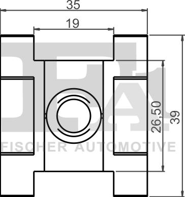 FA1 11-40126.10 - Clip, trim / protective strip parts5.com