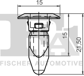 FA1 11-60006.10 - Clips, acoperire decorativa si protectie parts5.com