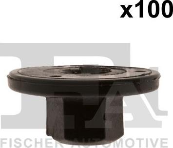 FA1 11-70009.100 - Clip, trim / protective strip parts5.com