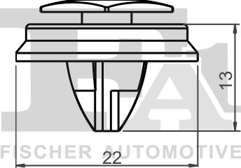 FA1 21-40043.5 - Clips, acoperire decorativa si protectie parts5.com