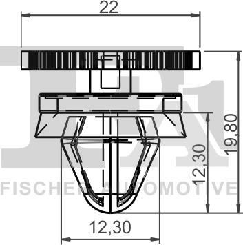 FA1 21-40015.10 - Clips, acoperire decorativa si protectie parts5.com