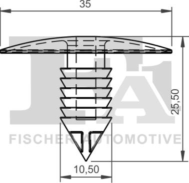 FA1 21-10008.10 - Clips, acoperire decorativa si protectie parts5.com