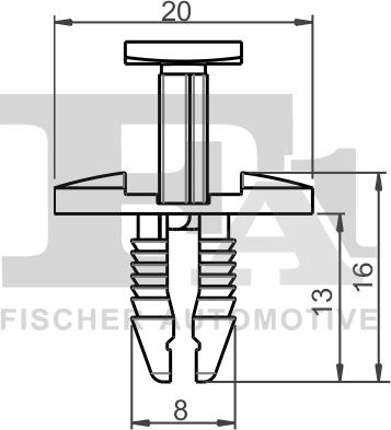 FA1 21-20009.10 - Patent, dísz / védőléc parts5.com