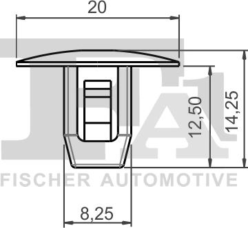 FA1 79-10006.10 - Stopper, ehis / kaitseliist parts5.com