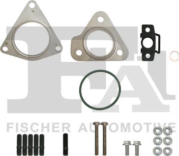 FA1 KT111400 - Turbodúchadlo - montáżna sada parts5.com