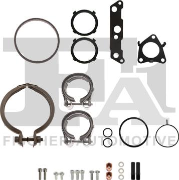 FA1 KT111590 - Set montaj, turbocompresor parts5.com