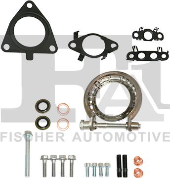 FA1 KT210380 - Монтажен комплект, турбина parts5.com