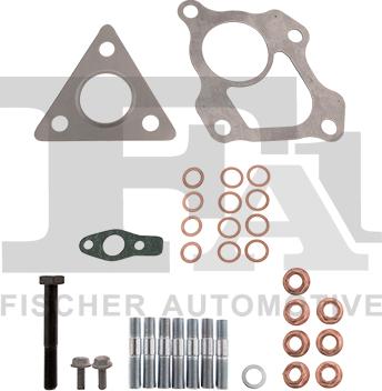 FA1 KT740170 - Установочный комплект, турбокомпрессор parts5.com