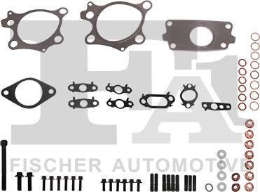 FA1 KT780100 - Set montaj, turbocompresor parts5.com