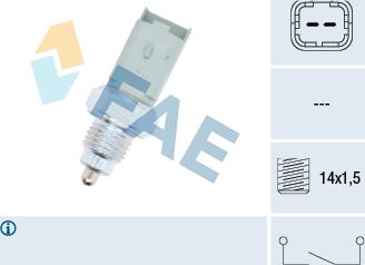 FAE 40491 - Stikalo, luc za vzratno voznjo parts5.com