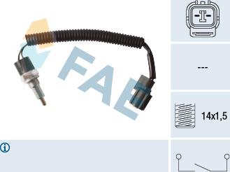 FAE 40585 - Lüliti,tagurdustuli parts5.com