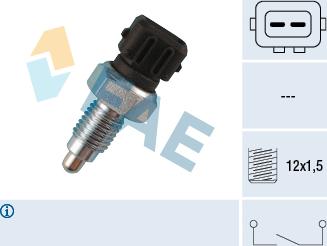 FAE 40660 - Interruptor, piloto de marcha atrás parts5.com