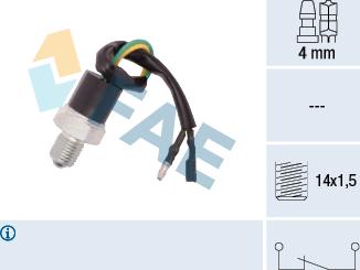 FAE 41260 - Interruptor, piloto de marcha atrás parts5.com