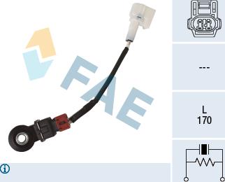 FAE 60252 - Αισθητήρας κρούσης parts5.com