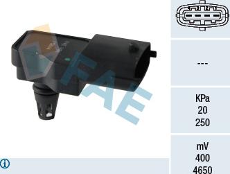 FAE 15044 - Snímač, plnicí tlak parts5.com